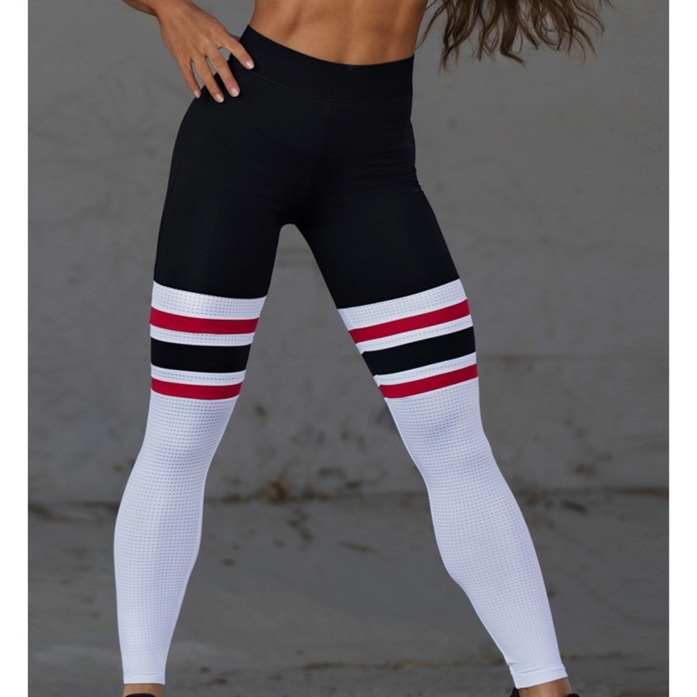 Bombshell “Retro” High Waist Thigh High Leggings